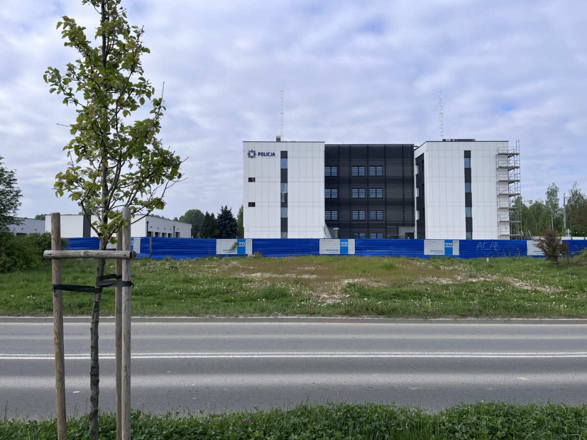 Budowa nowej siedziby II Komisariatu Policji w Rzeszowie [kwiecień 2024]